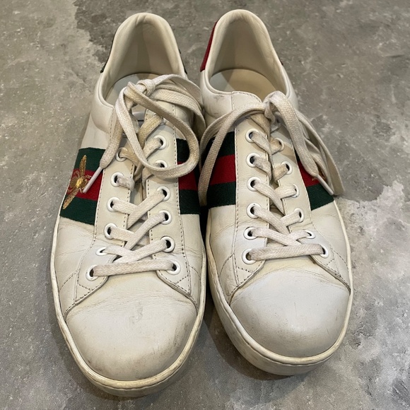 Gucci Ace Bee leather mens 6 main image 7